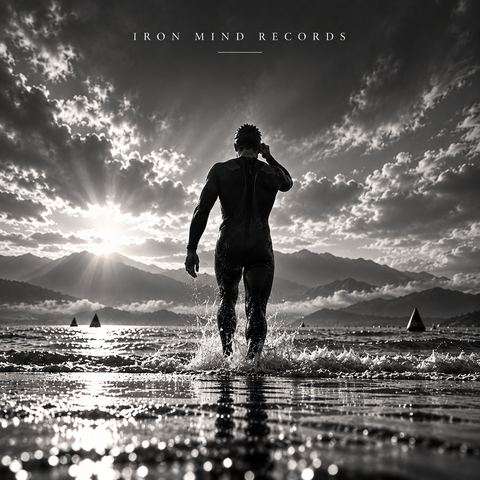 Rest Is Part of the Plan by IronCommit: triathlete at the start line