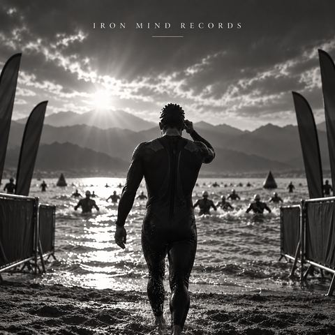 Build Your Circle by IronCommit: triathlete at the start line